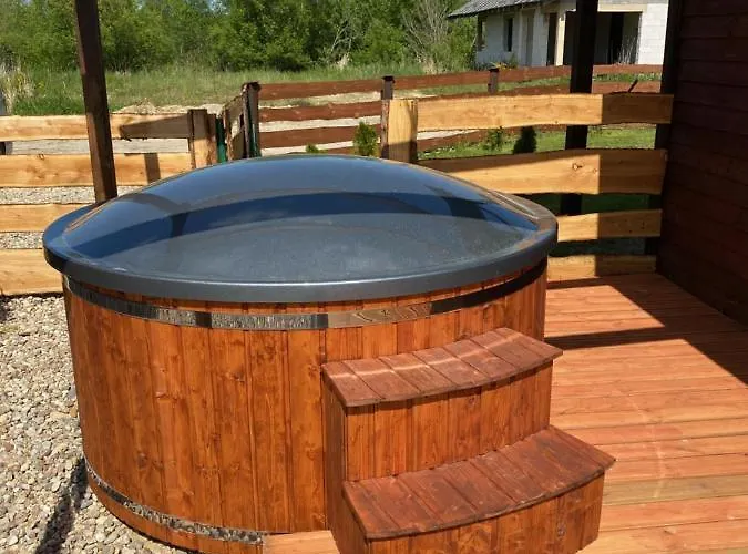 Bobrowe Zacisze - Letniskowe Ferienhaus Zarnowska