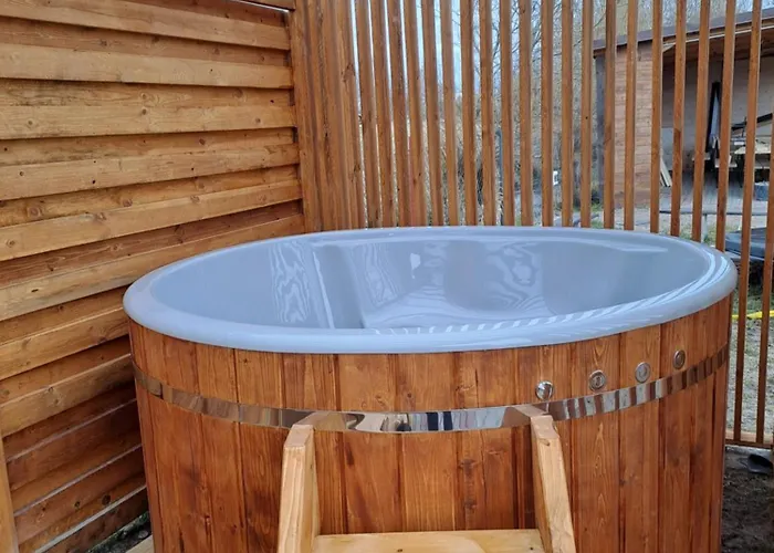 Bobrowe Zacisze - Letniskowe Ferienhaus Zarnowska