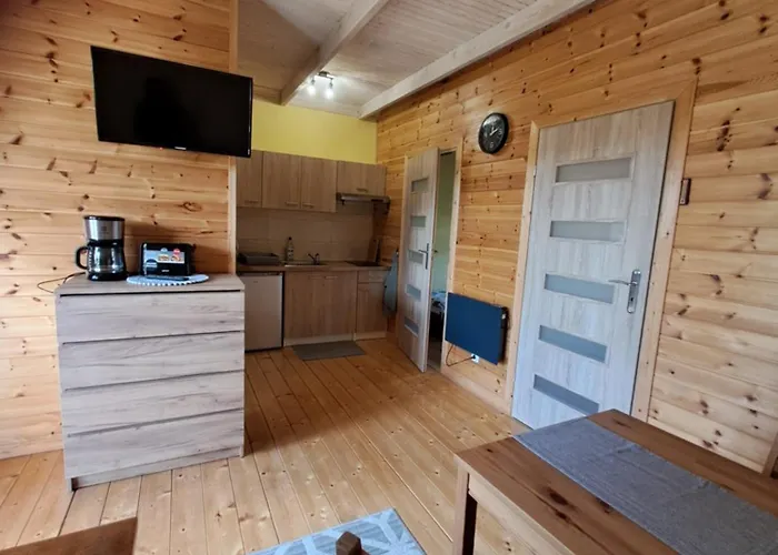 Bobrowe Zacisze - Letniskowe Ferienhaus Zarnowska