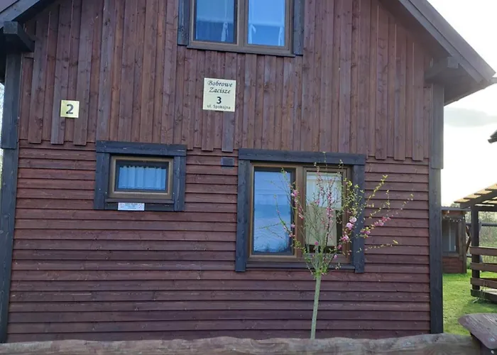 Bobrowe Zacisze - Letniskowe Ferienhaus Zarnowska